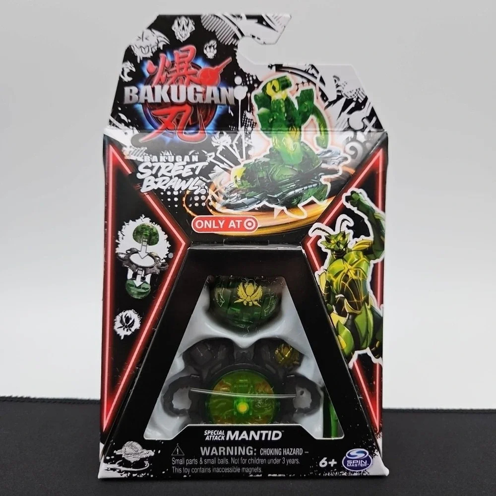 Bakugan Street‎ Brawl Lot of 5 Hammerhead Dragonoid Pen-g Mantid Nillious New